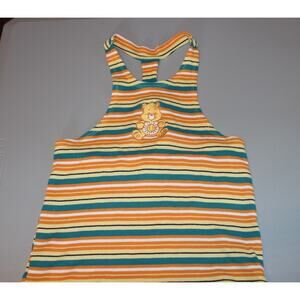 Women's Care Bears Sleeveless Graphic Halter Tank Top Size Medium Multi Color